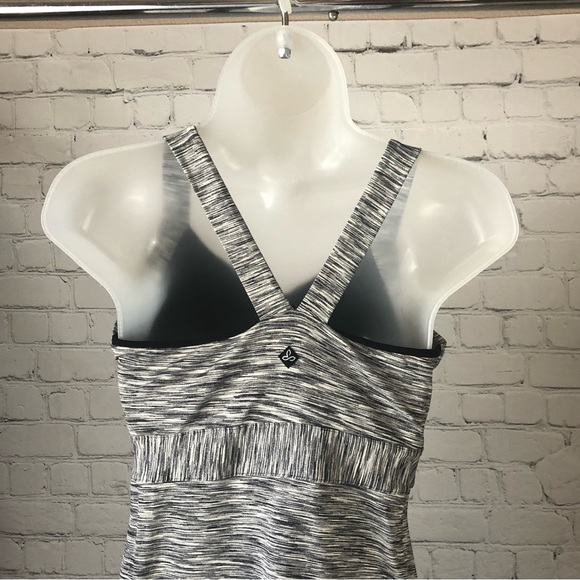 Women's Prana Opal Amaya Space Dye Athletic Stretch Racerback Tank Dress. Size S - Picture 6 of 16